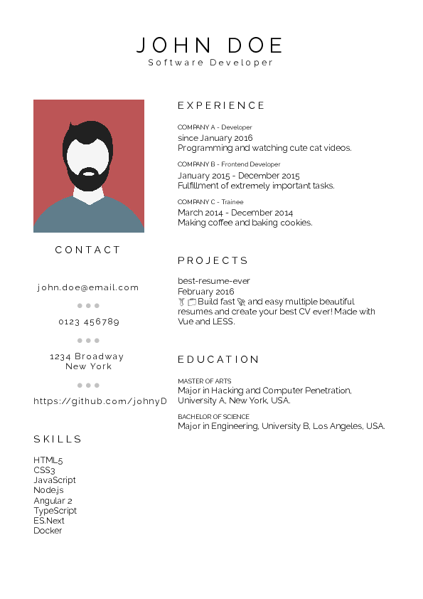 Best-resume-ever